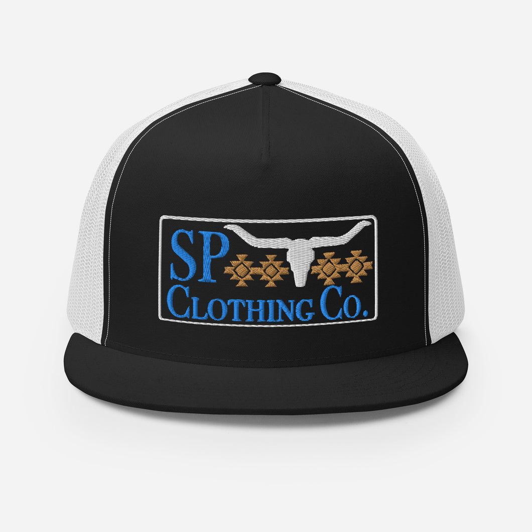 Aztec Longhorn Logo Yupoong Hat