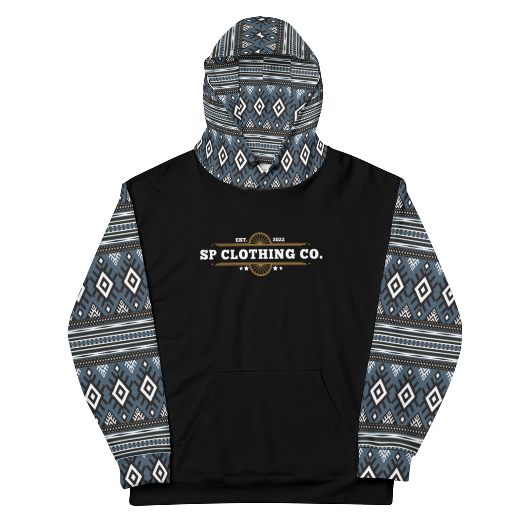 Aztec Print Hoodie