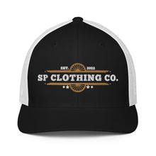 Load image into Gallery viewer, &quot;SP Wagon Wheel Logo&quot; Mesh Back Trucker Cap
