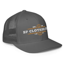 Load image into Gallery viewer, &quot;SP Wagon Wheel Logo&quot; Mesh Back Trucker Cap
